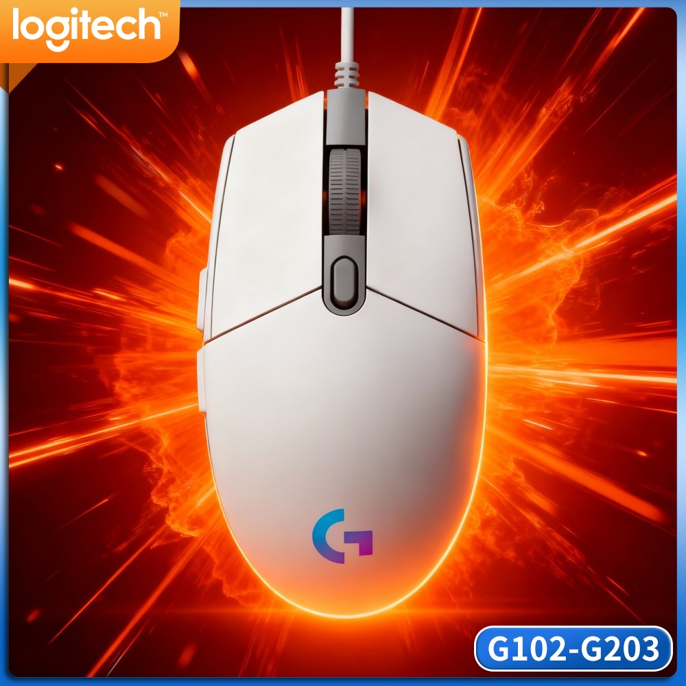 Esports Gaming Tournaments - Logitech G102 Gaming-Maus, 8000 DPI HERO-Sensor,