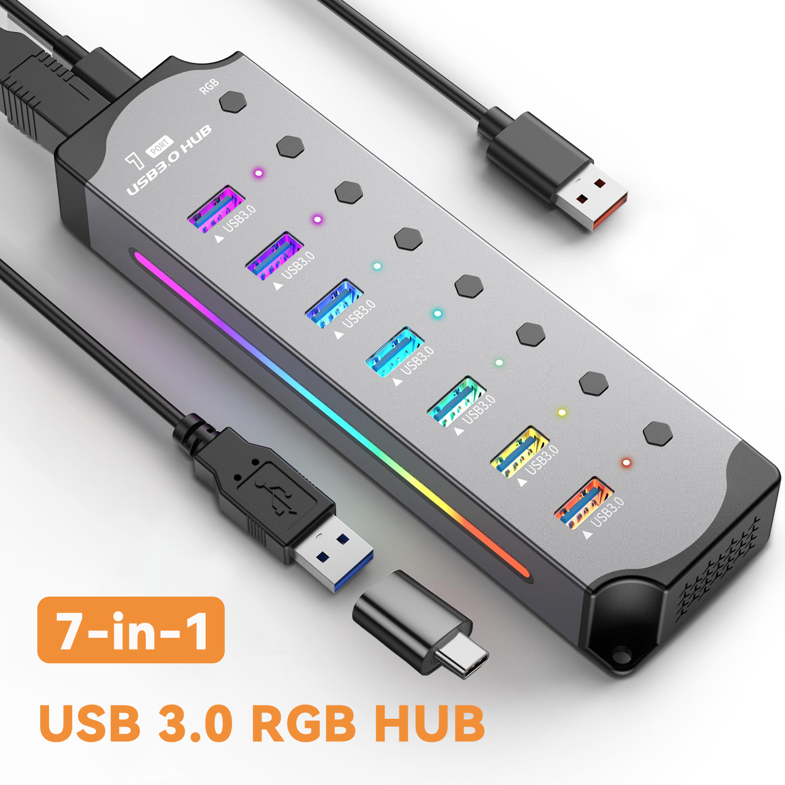 Esports Gaming Splitter - USB 3.0 Hub High Speed USB