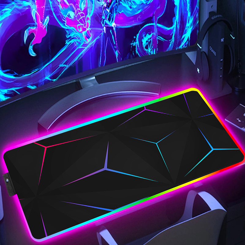 Mouse Pad Extended Rgb - RGB Erweiterte Hexagon Gaming Maus Pad