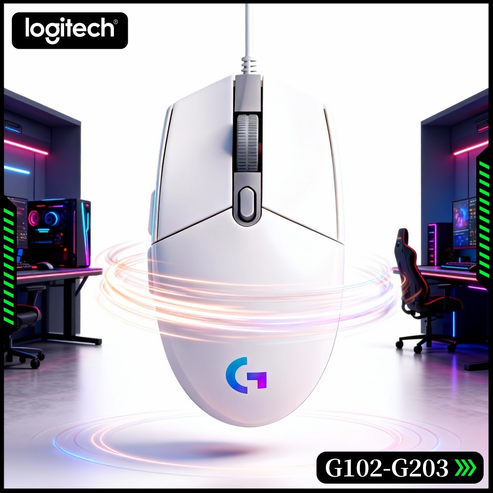 Esports Gaming Tournaments - Logitech G102 Kabelgebundene Gaming-Maus, HERO-Sensortechnologie, RGB-Sync,