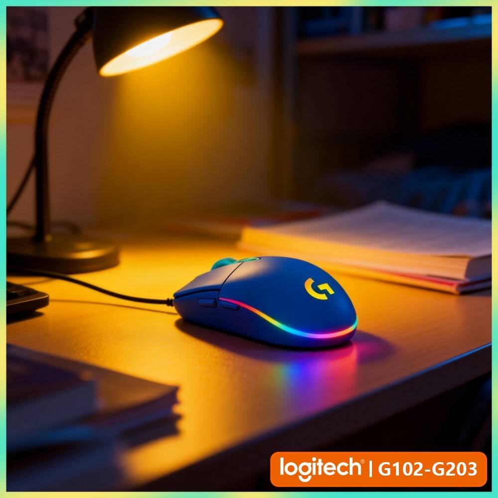 Esports Gaming Tournaments - Logitech G102 Kabelgebundene Gaming-Maus 6 Anpassbare