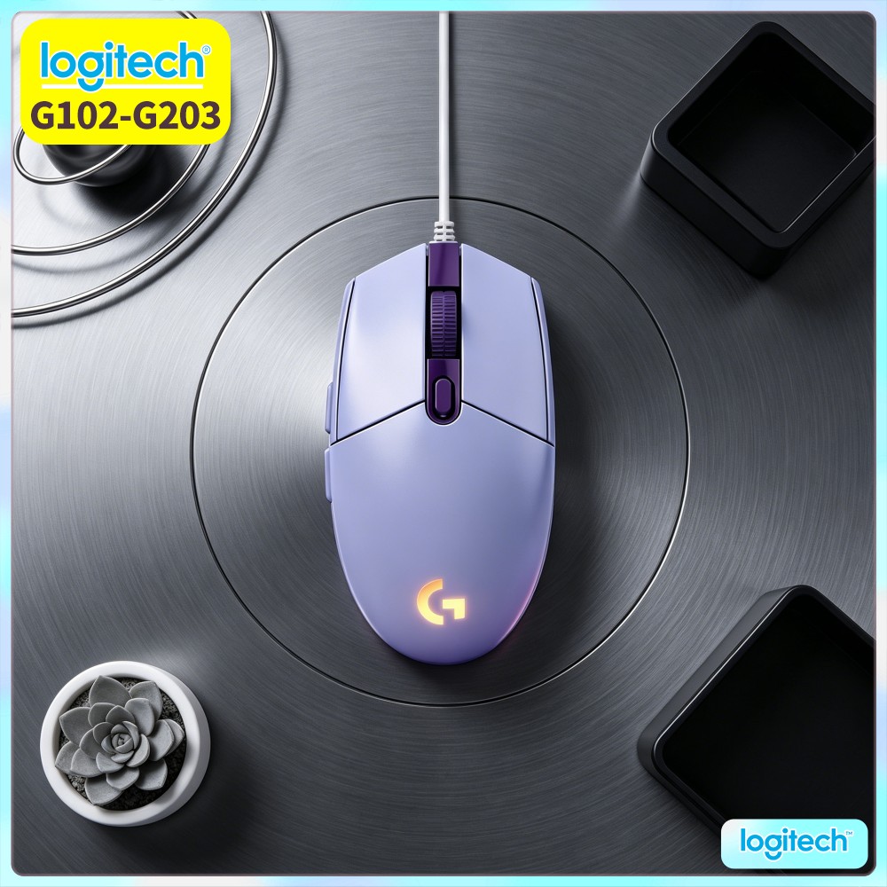 Esports Gaming Tournaments - Logitech G102 Kabelgebundene Gaming-Maus, 16,8 Millionen