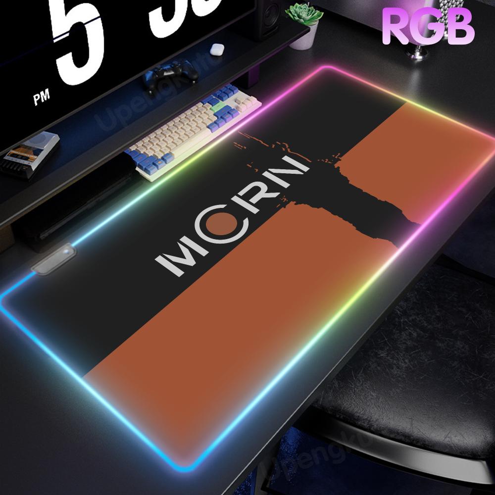 Mouse Pad Extended Rgb - MCRN RGB Gaming-Mauspad, LED-Beleuchtetes Großes Gamer-Mauspad,