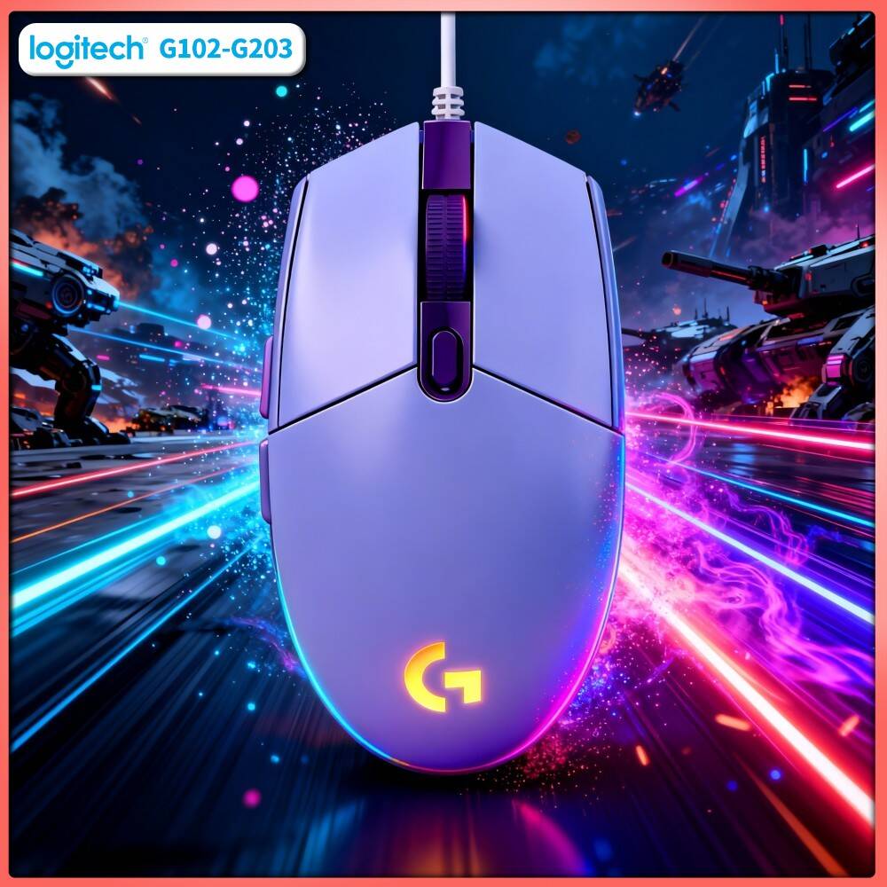 Esports Gaming Tournaments - Logitech G102 Prodigy Maus 1ms Berichtsrate