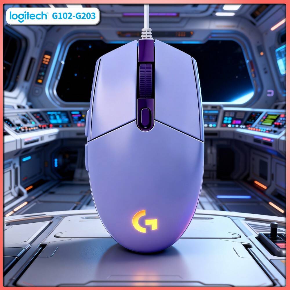 Esports Gaming Tournaments - Logitech G102 Gaming-Maus 20M Klicksichere Lebensdauer