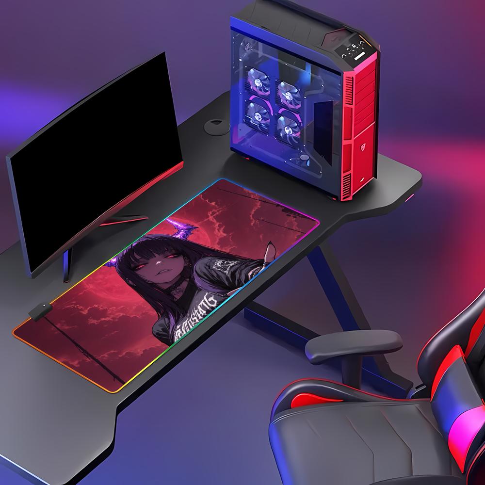 HYBXAXC Dark Goth Devil Elf An – Mouse Pad Extended Rgb Bewertung und Preis