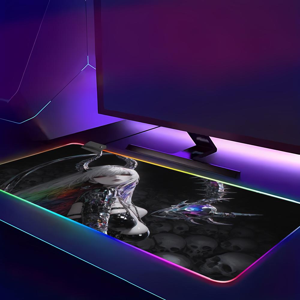 HYBXAXC Dark Goth Devil Elf An – Mouse Pad Extended Rgb Bewertung und Preis