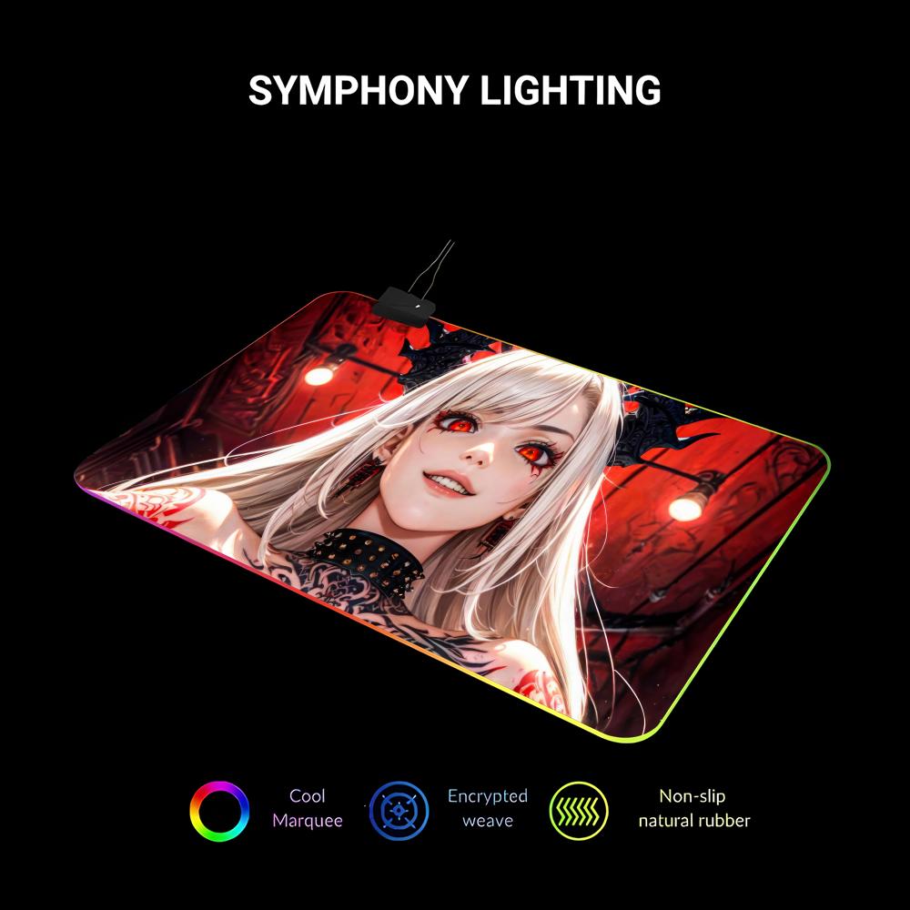 HYBXAXC Dark Goth Devil Elf An – Mouse Pad Extended Rgb Bewertung und Preis
