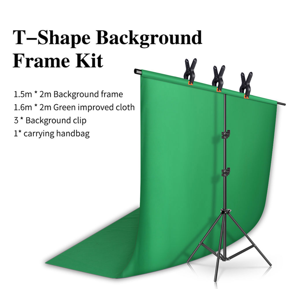 Fotografie Foto Studio T-Form  – Green Screen Collapsible Bewertung und Preis