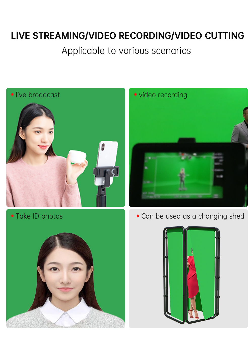 SH 2,4x4M Hintergrundständer m – Green Screen Collapsible Bewertung und Preis