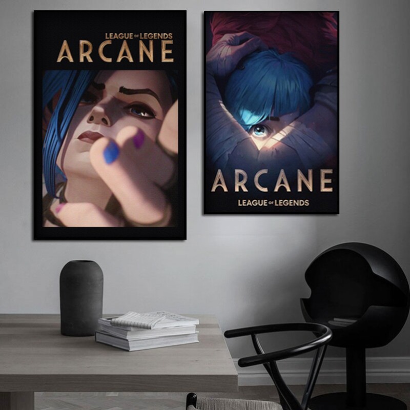Arcane Jinx Close-Up Poster, u – Esports Y Gaming Bewertung und Preis