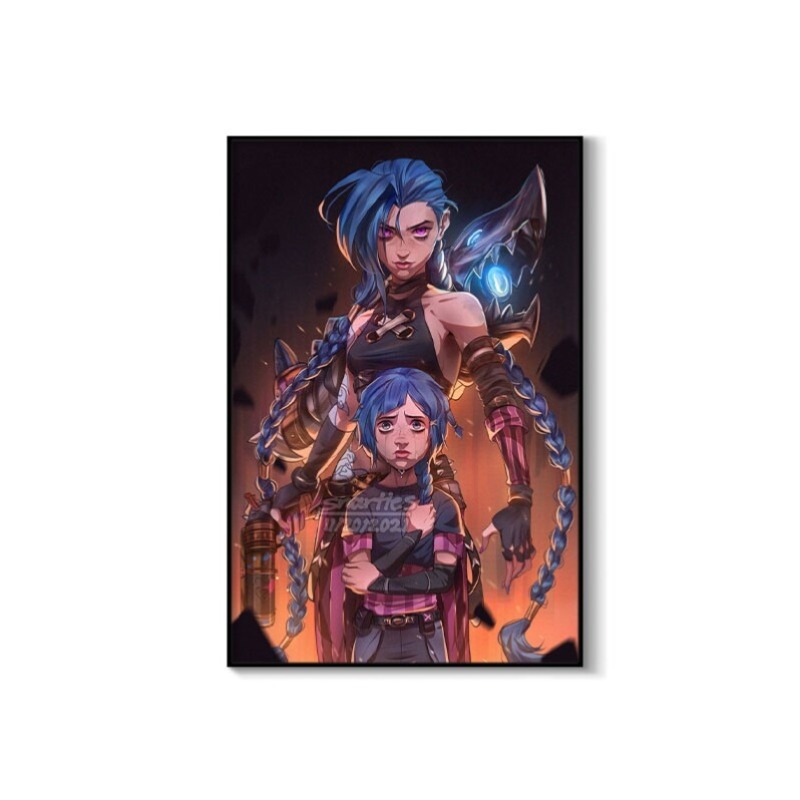 Arcane Jinx Close-Up Poster, u – Esports Y Gaming Bewertung und Preis