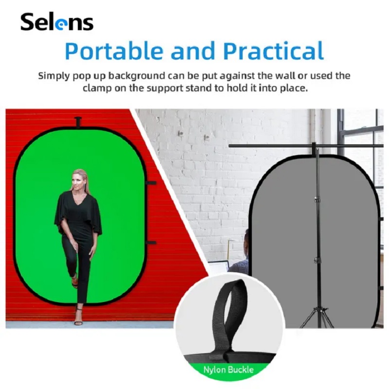 Selens Neue Faltbare Tragbare  – Green Screen Collapsible Bewertung und Preis