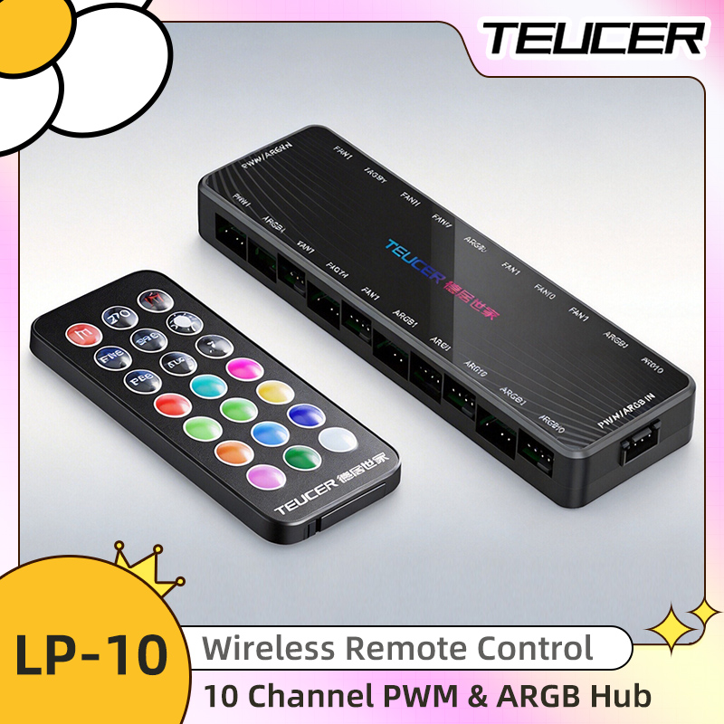 LP-10 ARGB PWM Lüfter-Hub mit  – Esports Gaming Splitter Bewertung und Preis