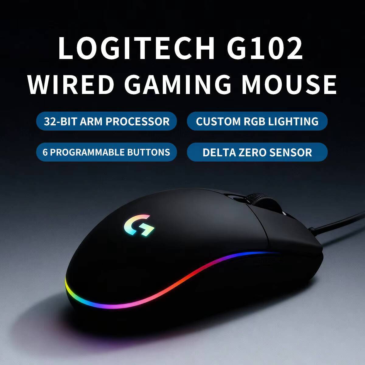 Logitech G102 Gaming-Maus 20M  – Esports Gaming Tournaments Bewertung und Preis